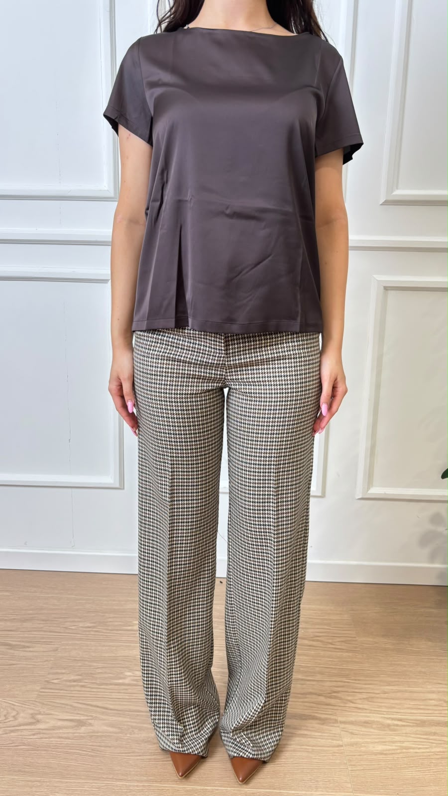 T-Shirt jacquard Tritone Emme Marella