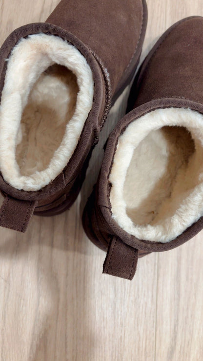 Stivaletti pelo platform Divine Follie 3547 moro