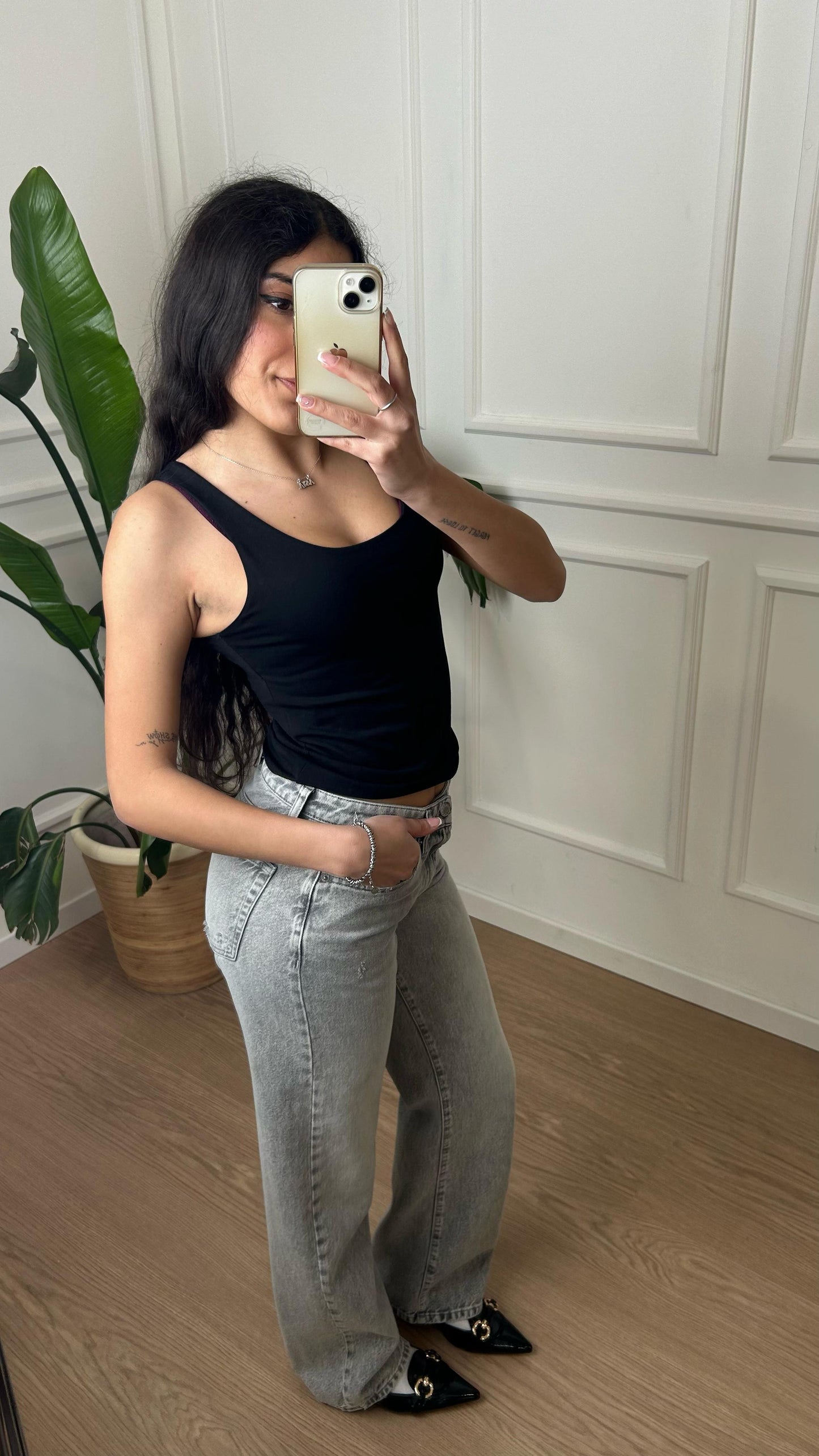 Canotta slim Susy Mix 1056 nera