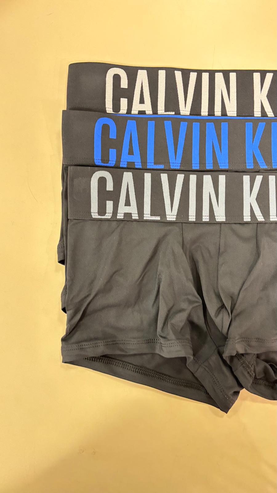 Boxer 3 pack in microfibra Calvin Klein 000NB3611A ZDH