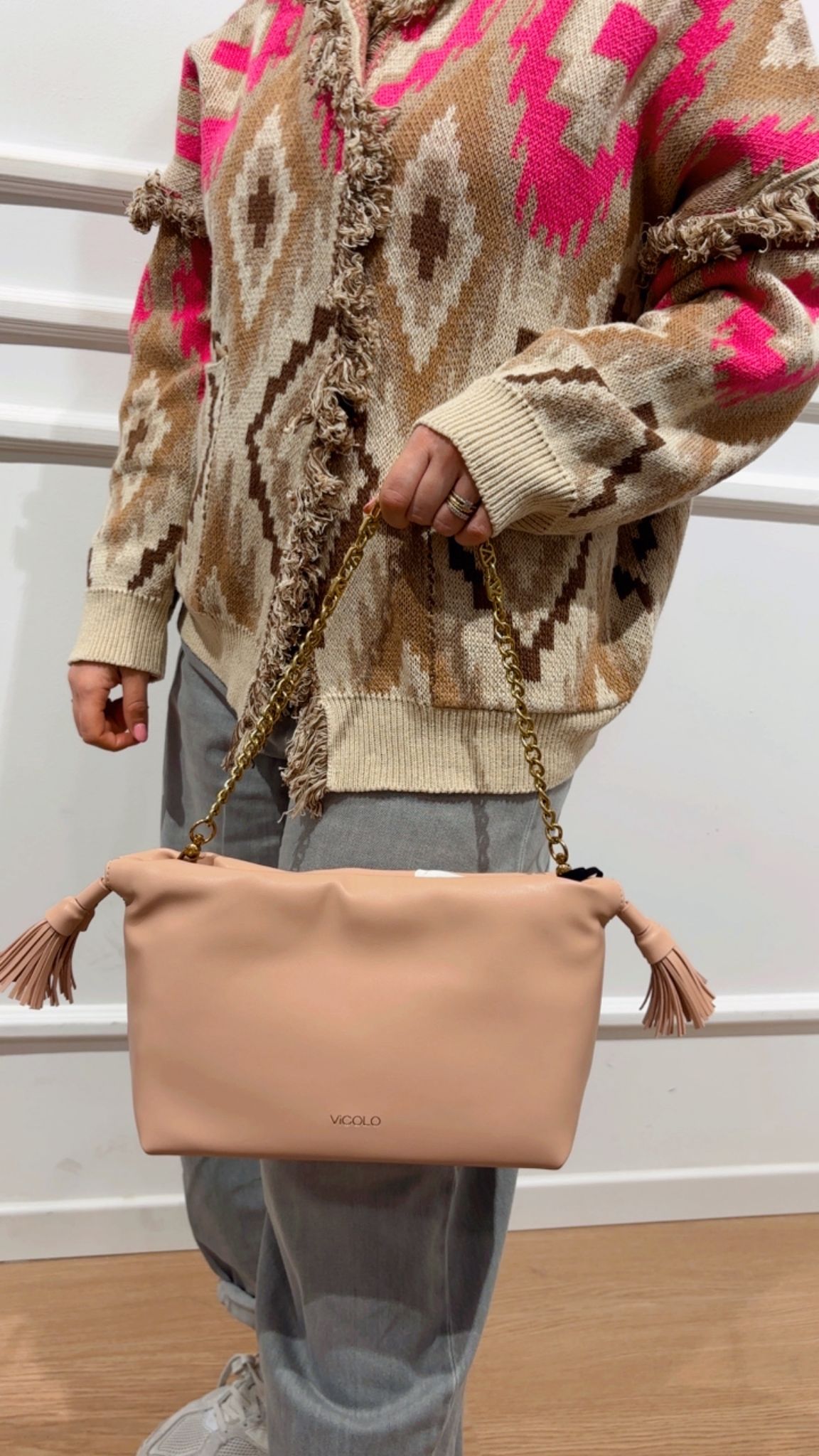 Borsa Tassel small bag Vicolo XAB0035