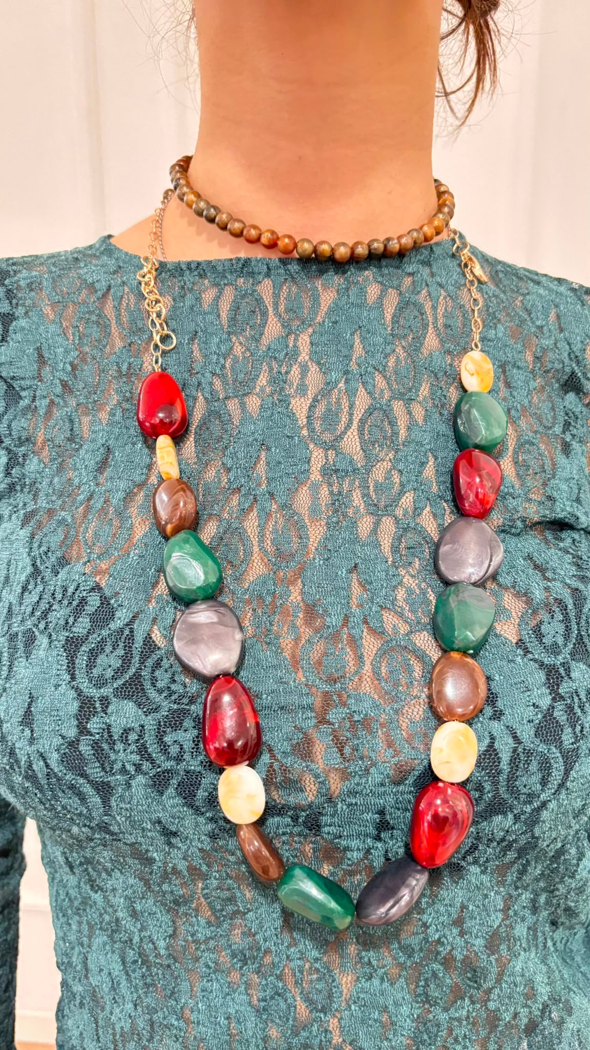 Collana con perle Papiro Emme Marella