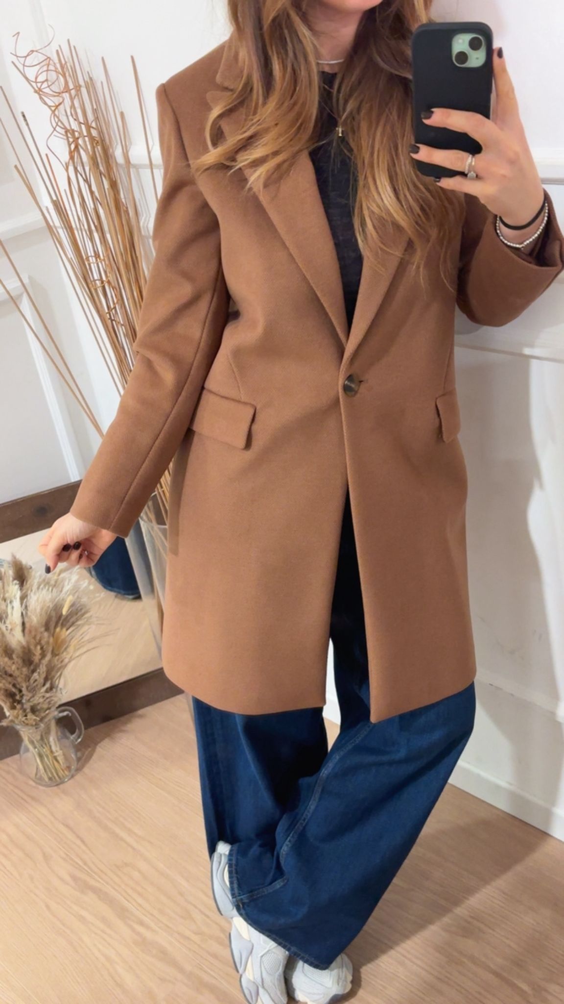 Cappotto slim Dixie K845Y019 Camel