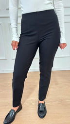 Pantalone cigarette in compact jersey Ragno DE72PS