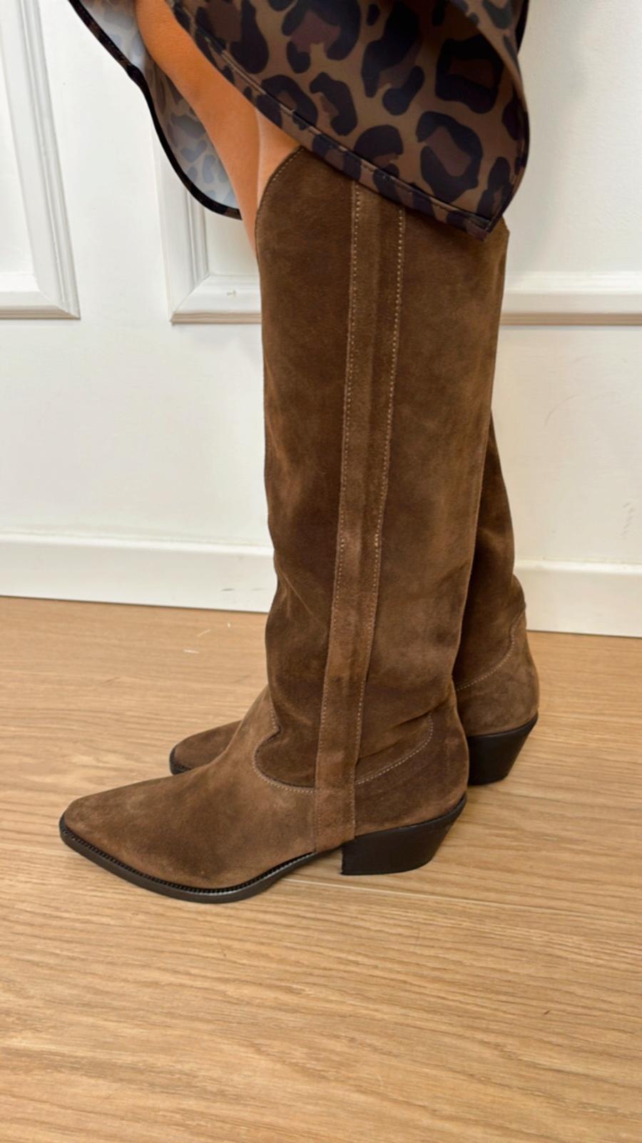 Camperos Texano scamosciato 9230 Divine Follie