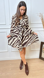 Abito zebrato Dixie AMDMYHG