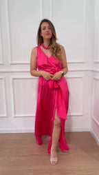 Abito Charlotte Emme Marella fucsia