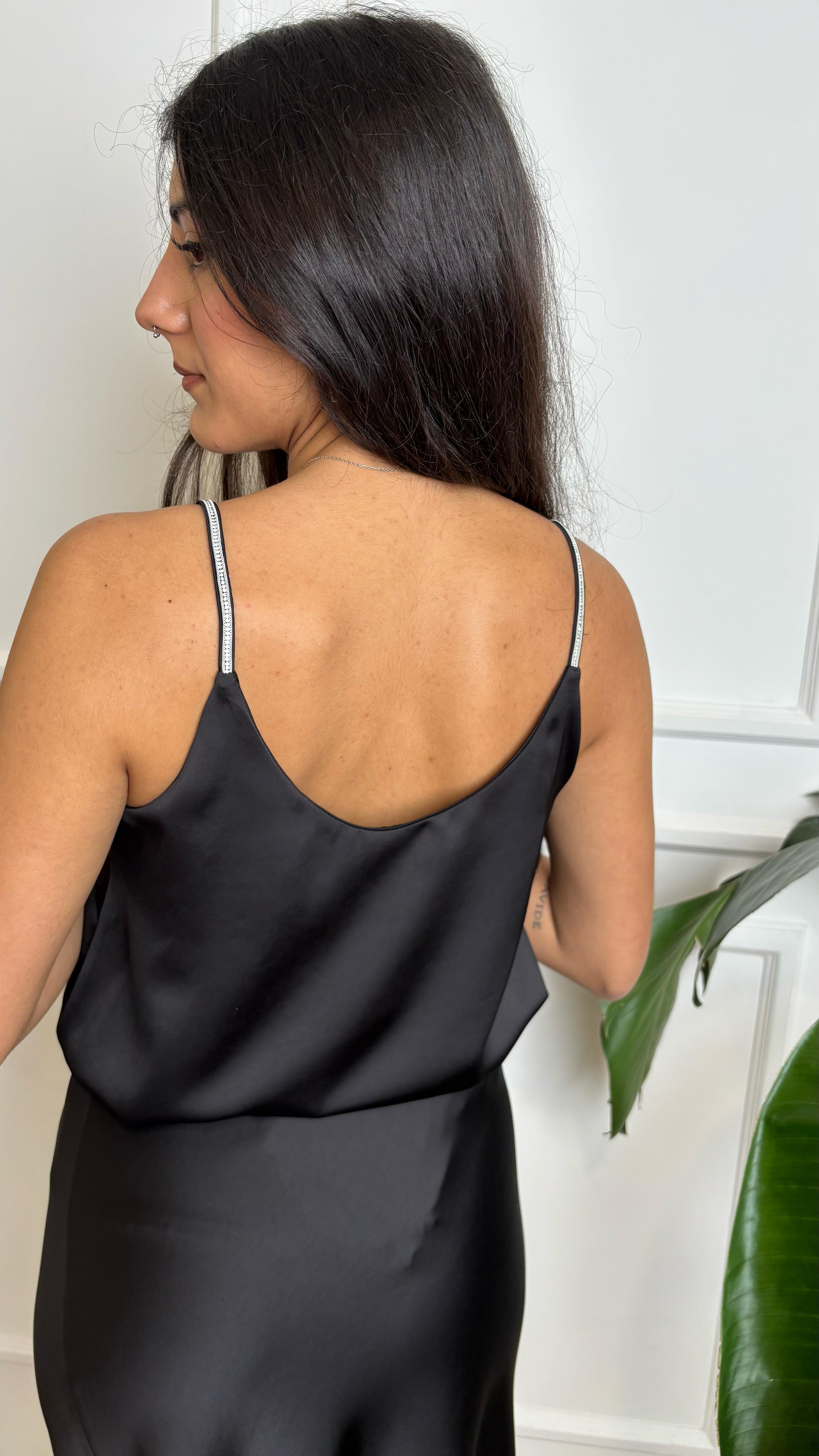 Top effetto raso Imperial RIJ1JBA nero