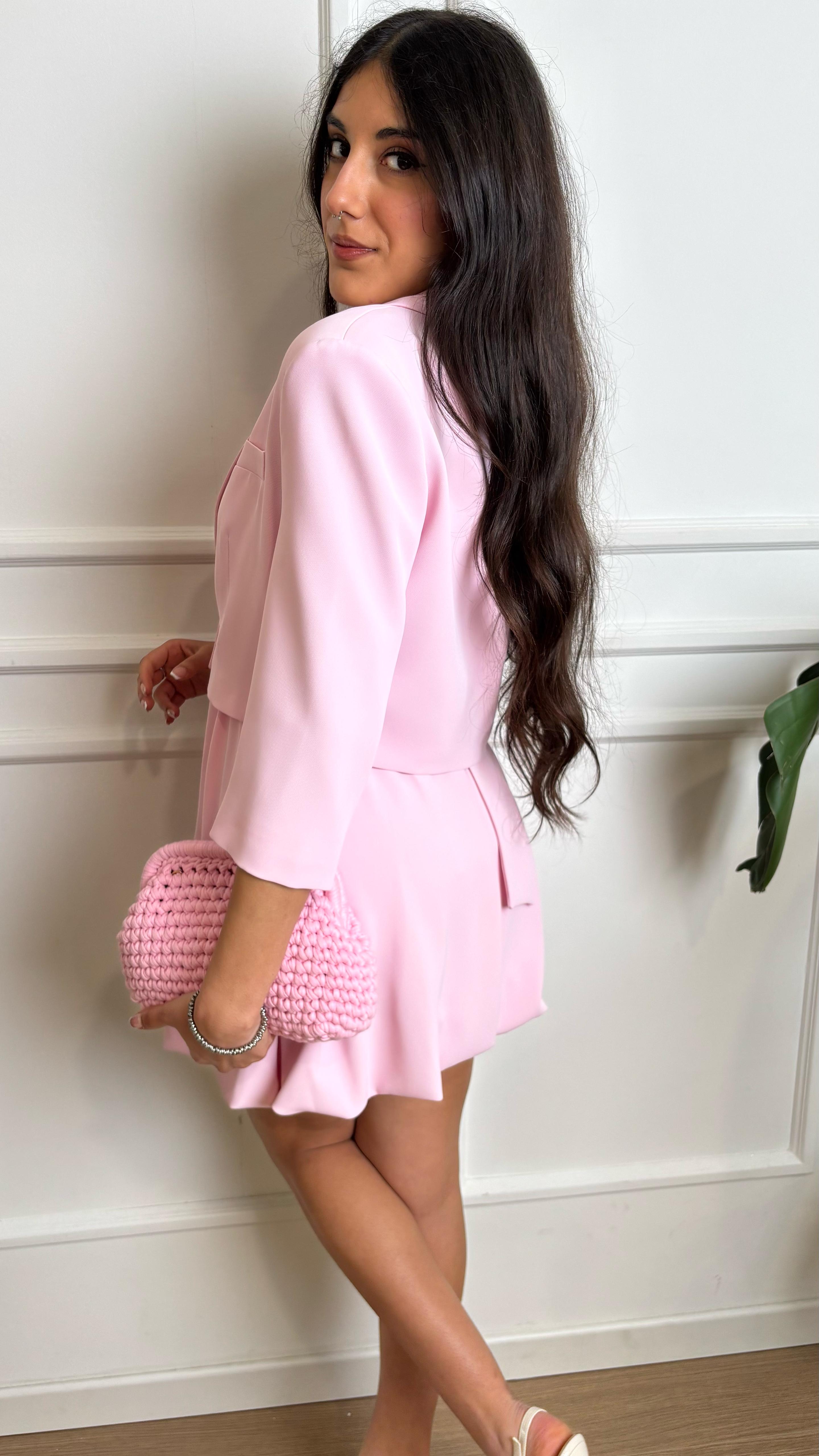 Giacchino crop Imperial JBC8JHX rosa