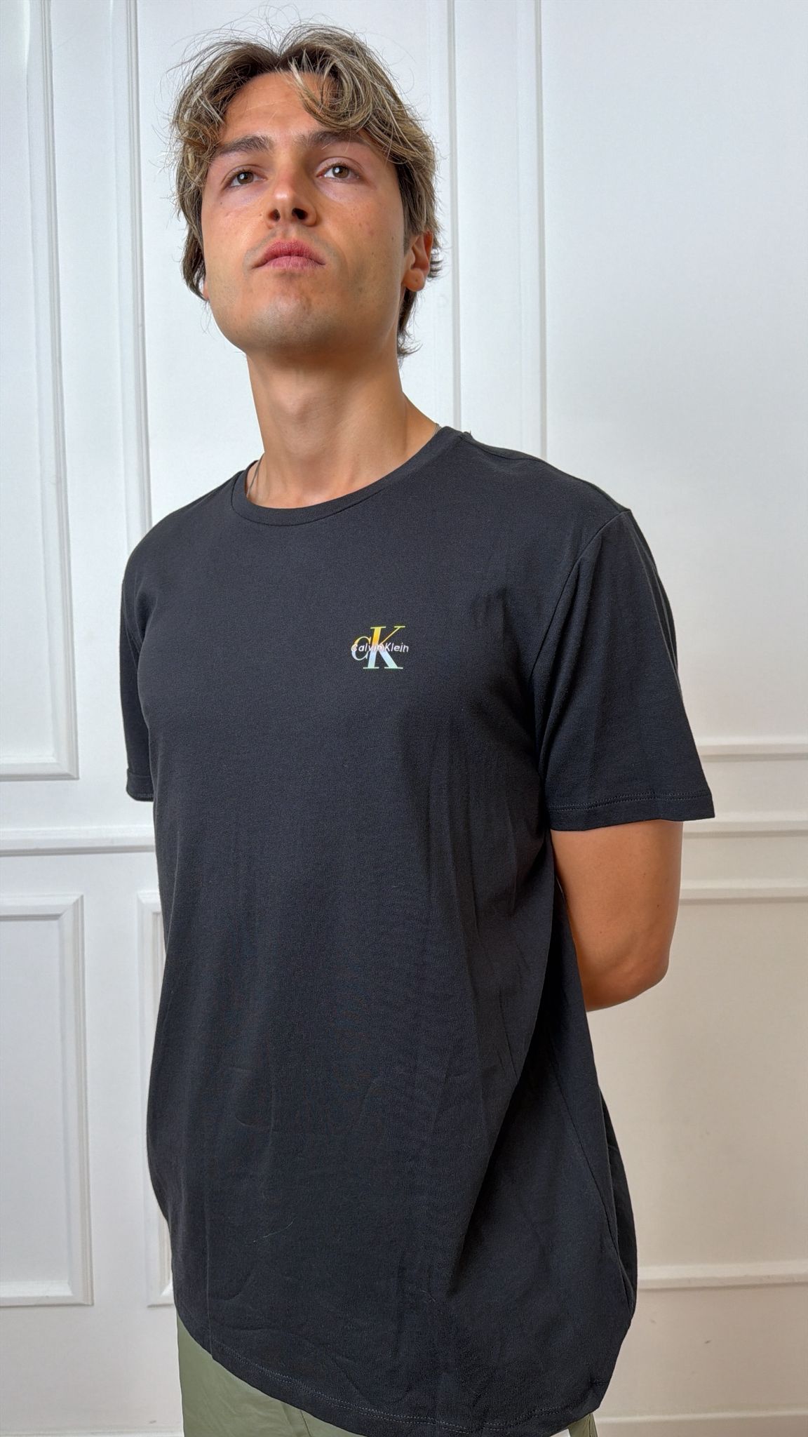 T-shirt lounge Calvin Klein LV00NM3022 UB1