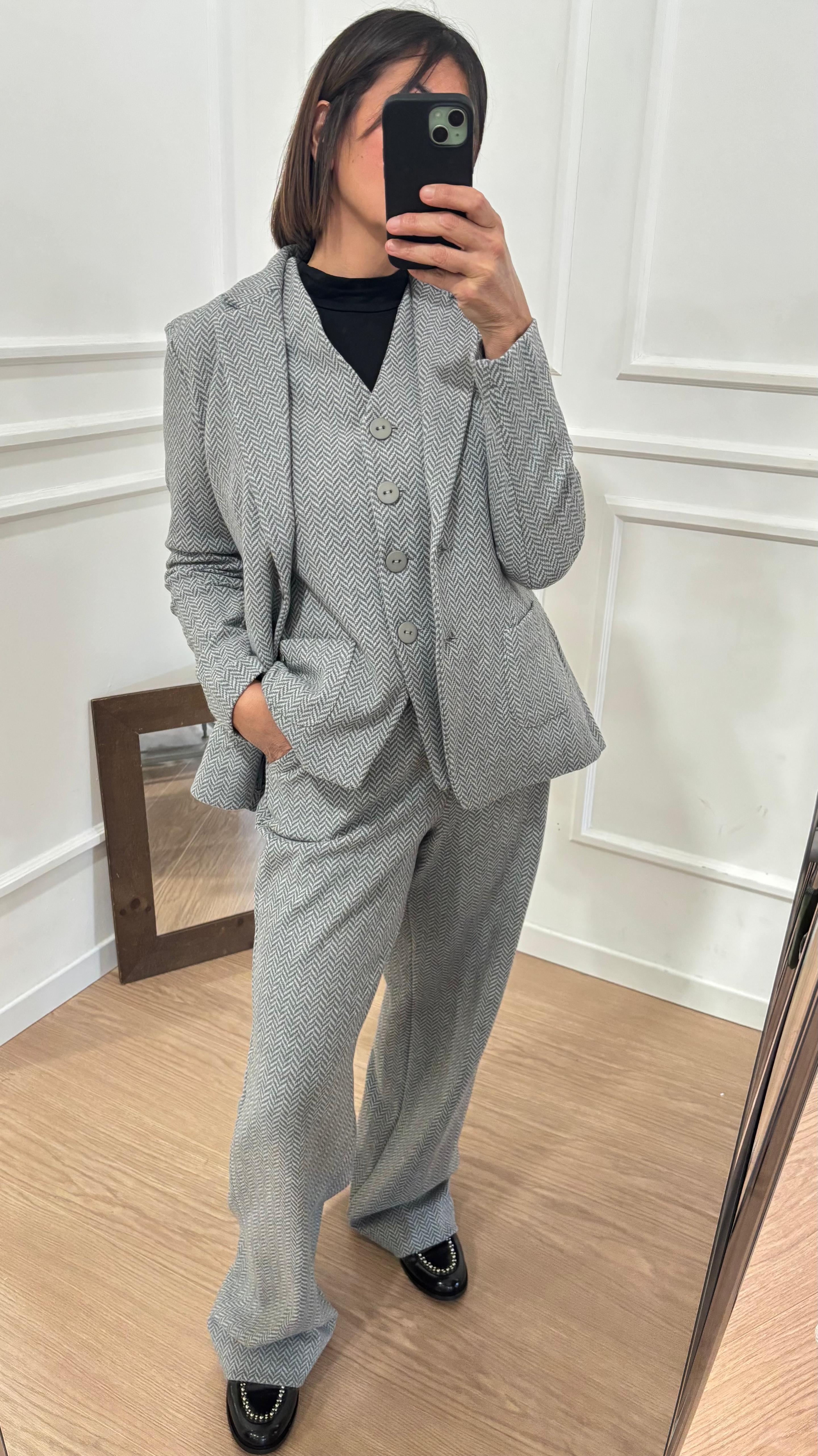 Gilet compact Ragno DR38GL 135 Melange