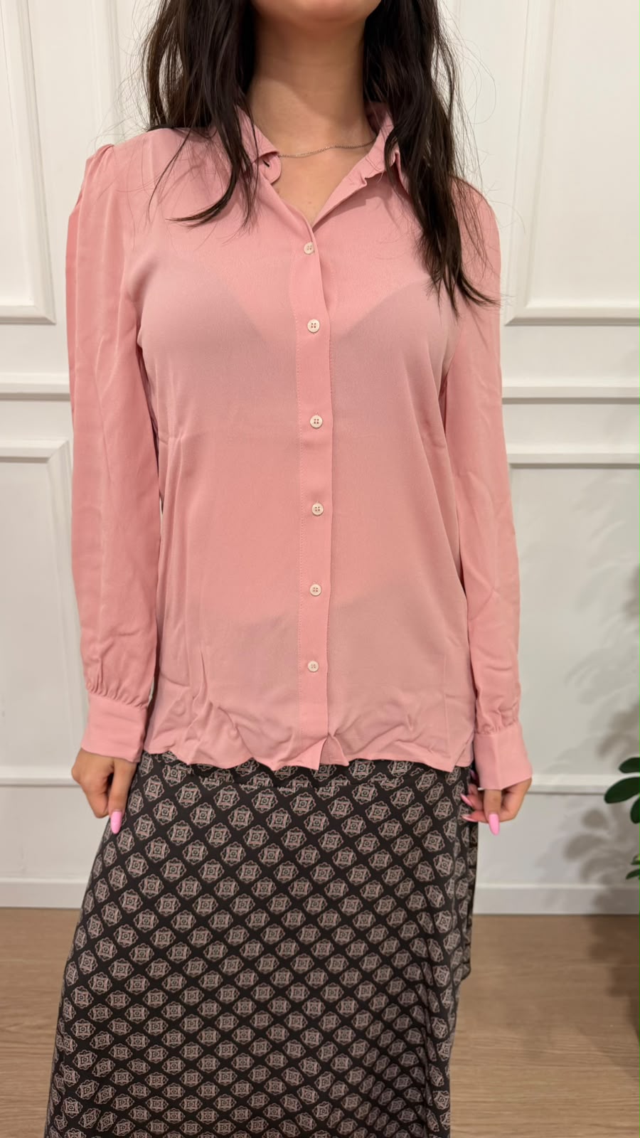 Camicia in crepe di viscosa Estremo Emme Marella