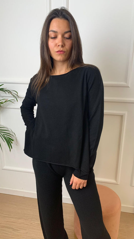 Pull over Vicolo 44001F nero
