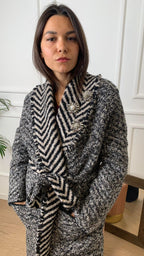 Cappotto in maglia sale pepe Vicolo 55001F