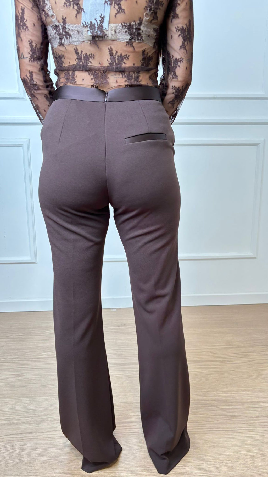 Pantalone zampa Imperial P3E9KAW moro