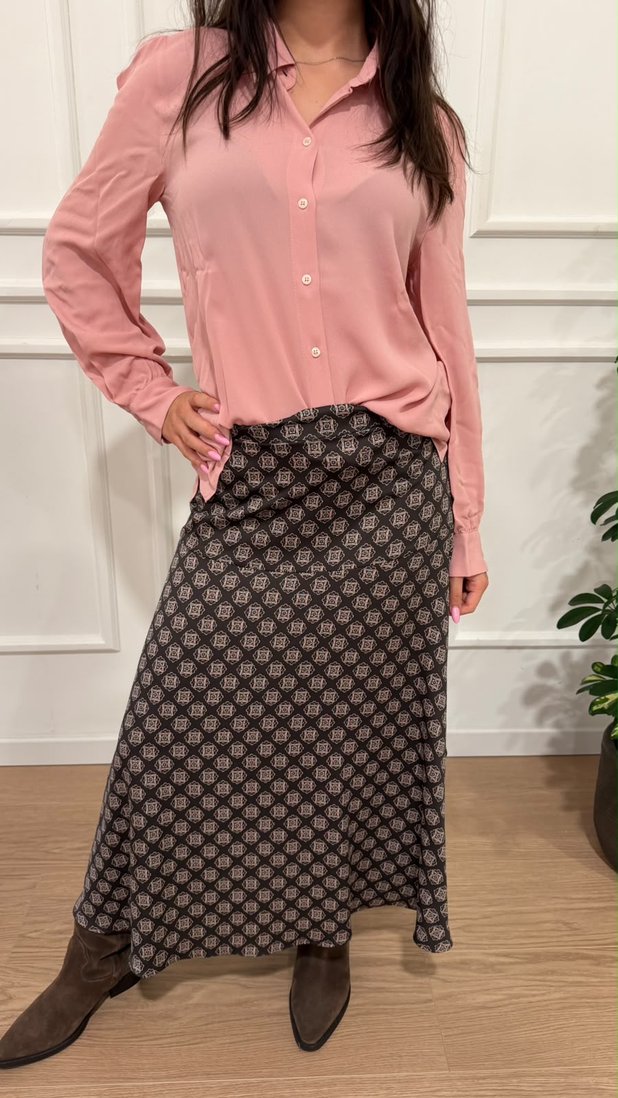 Camicia in crepe di viscosa Estremo Emme Marella