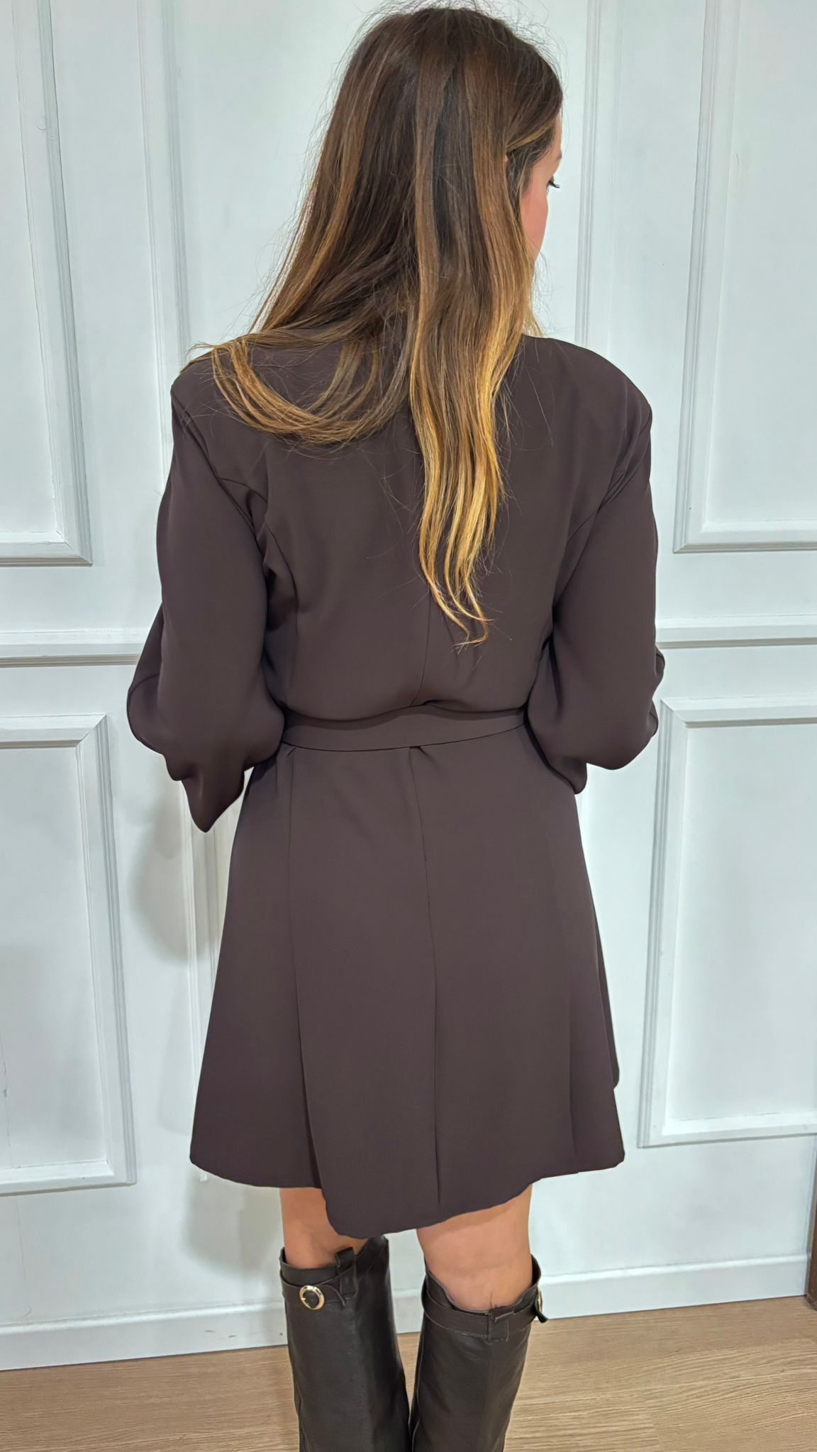 Abito con cintura Imperial AFSGKHXC moro