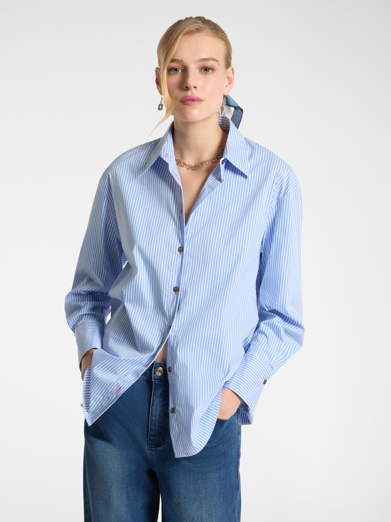 Camicia a righe 5095 Elena Mirò