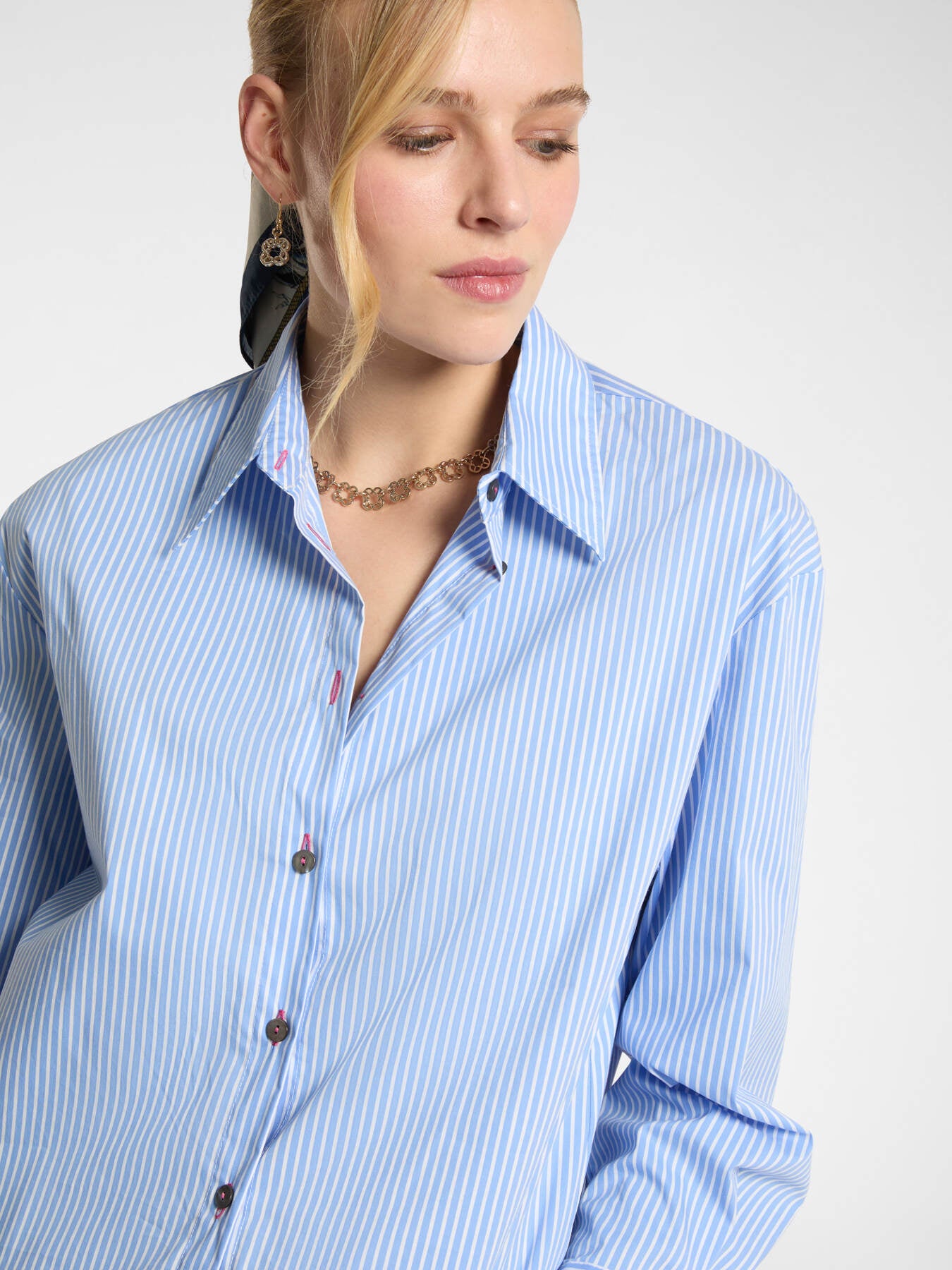 Camicia a righe 5095 Elena Mirò