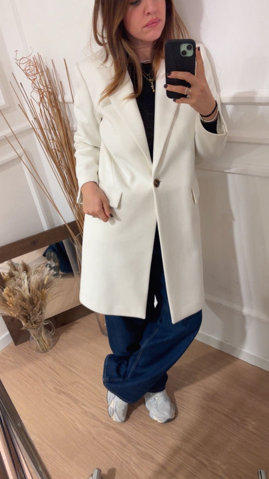 Cappotto slim Dixie K845Y019 burro