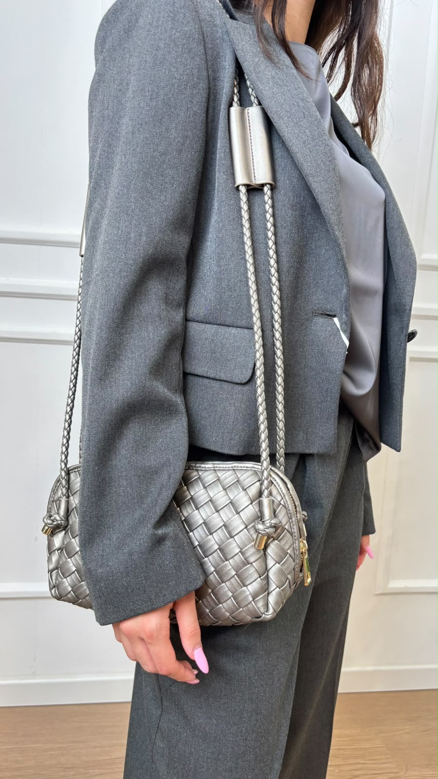 Bag tracolla intrecciata Albero Emme Marella