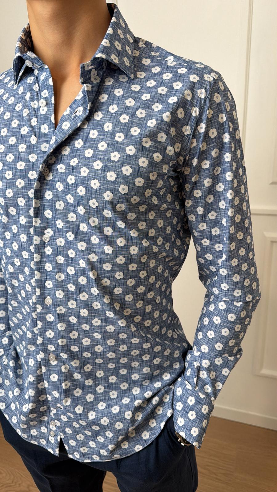 Camicia spandex Regular fit Bottega Artigiana E26
