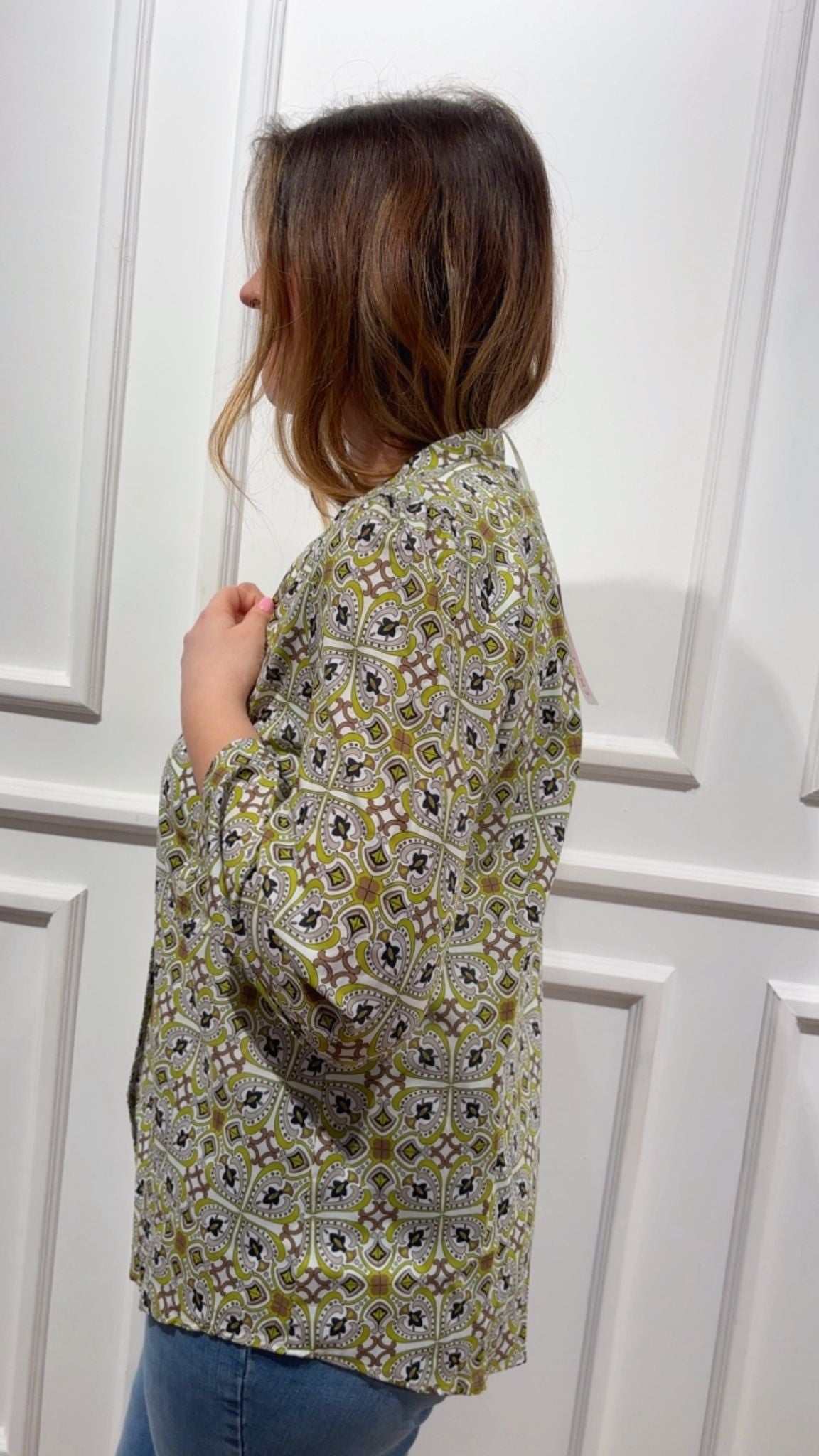 Camicia in cotone Emme Marella Giurato 006