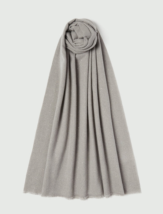 Stola lurex Emme Marella Rinvio Grigia