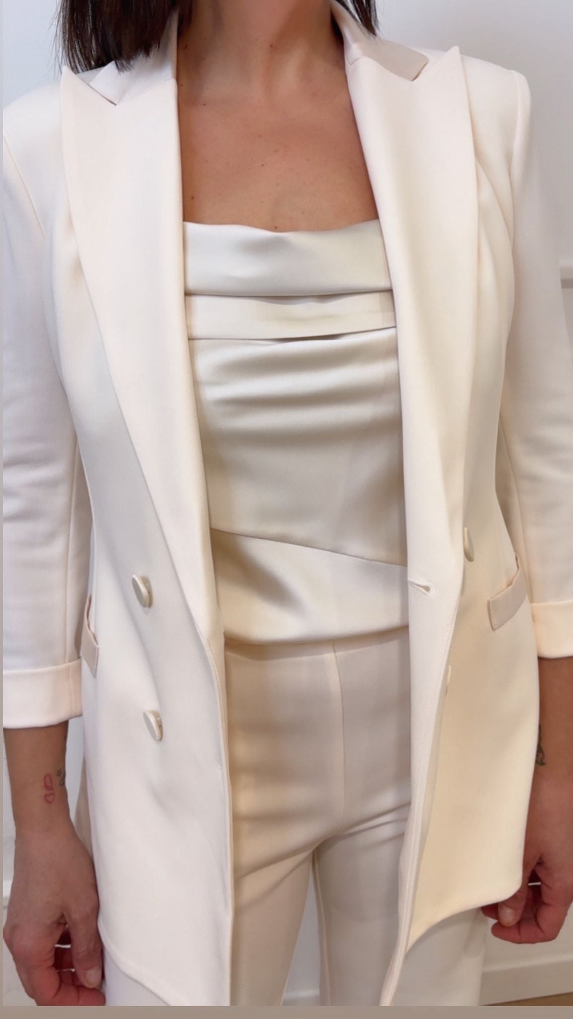 Top spalline effetto raso Imperial RIP6LBA