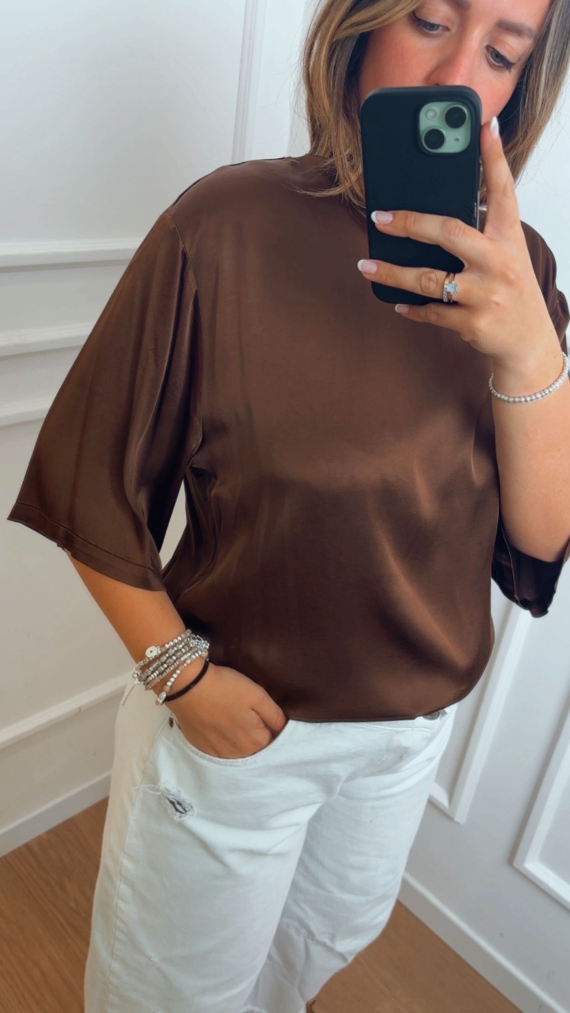 Blusa scivolata Dixie T782A033