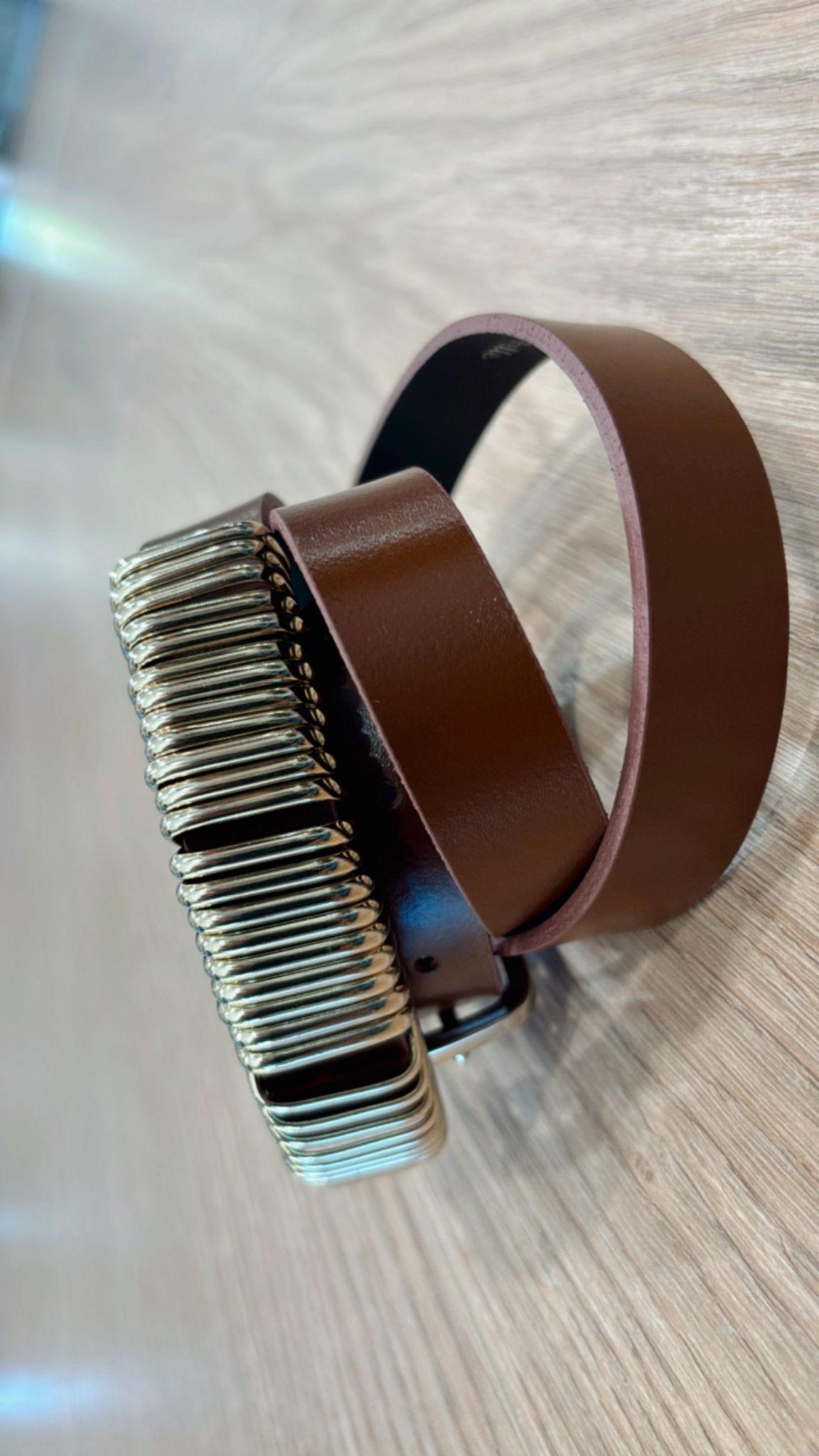 Cintura in pelle Vicolo AF0013