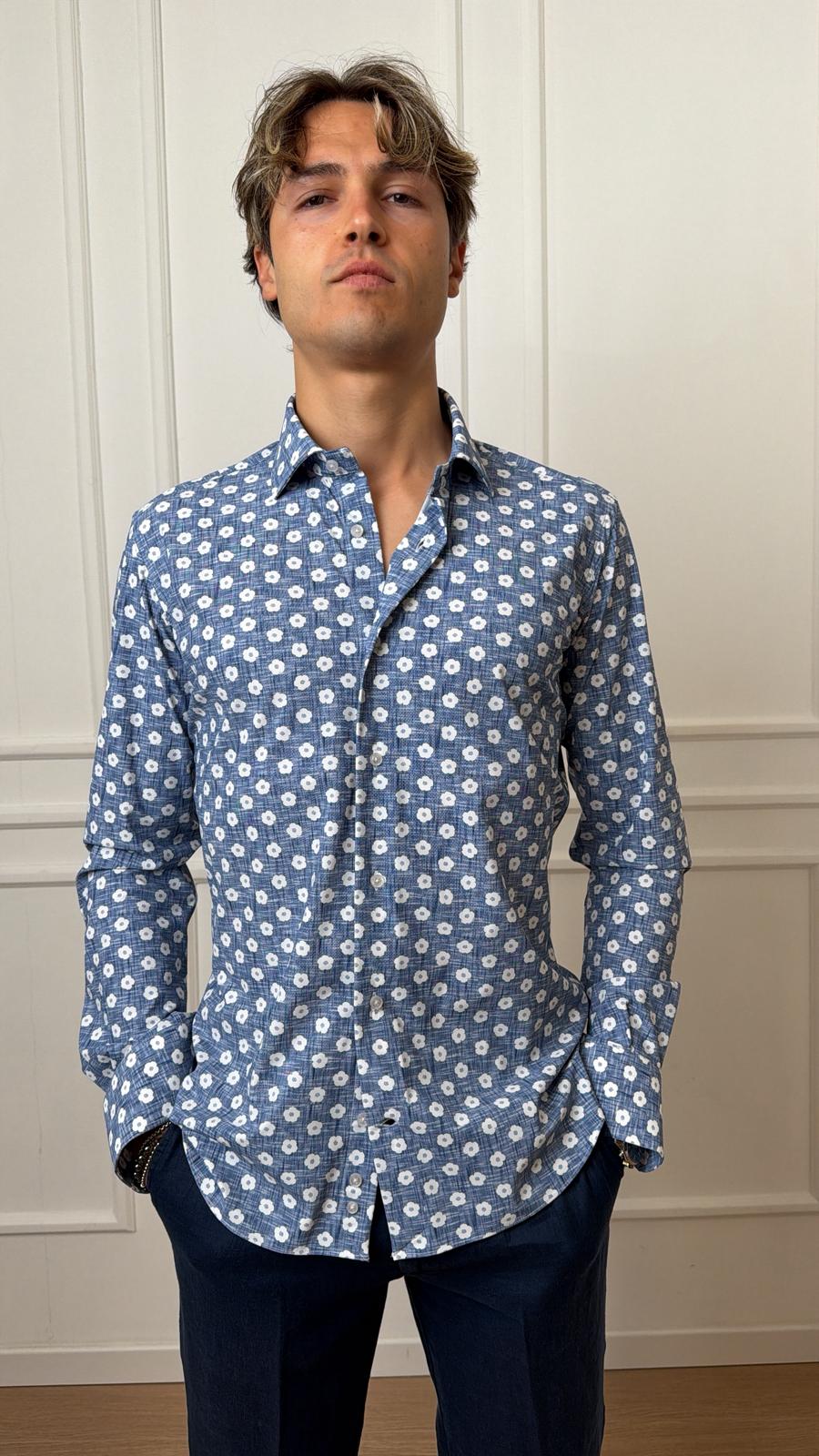 Camicia spandex Regular fit Bottega Artigiana E26