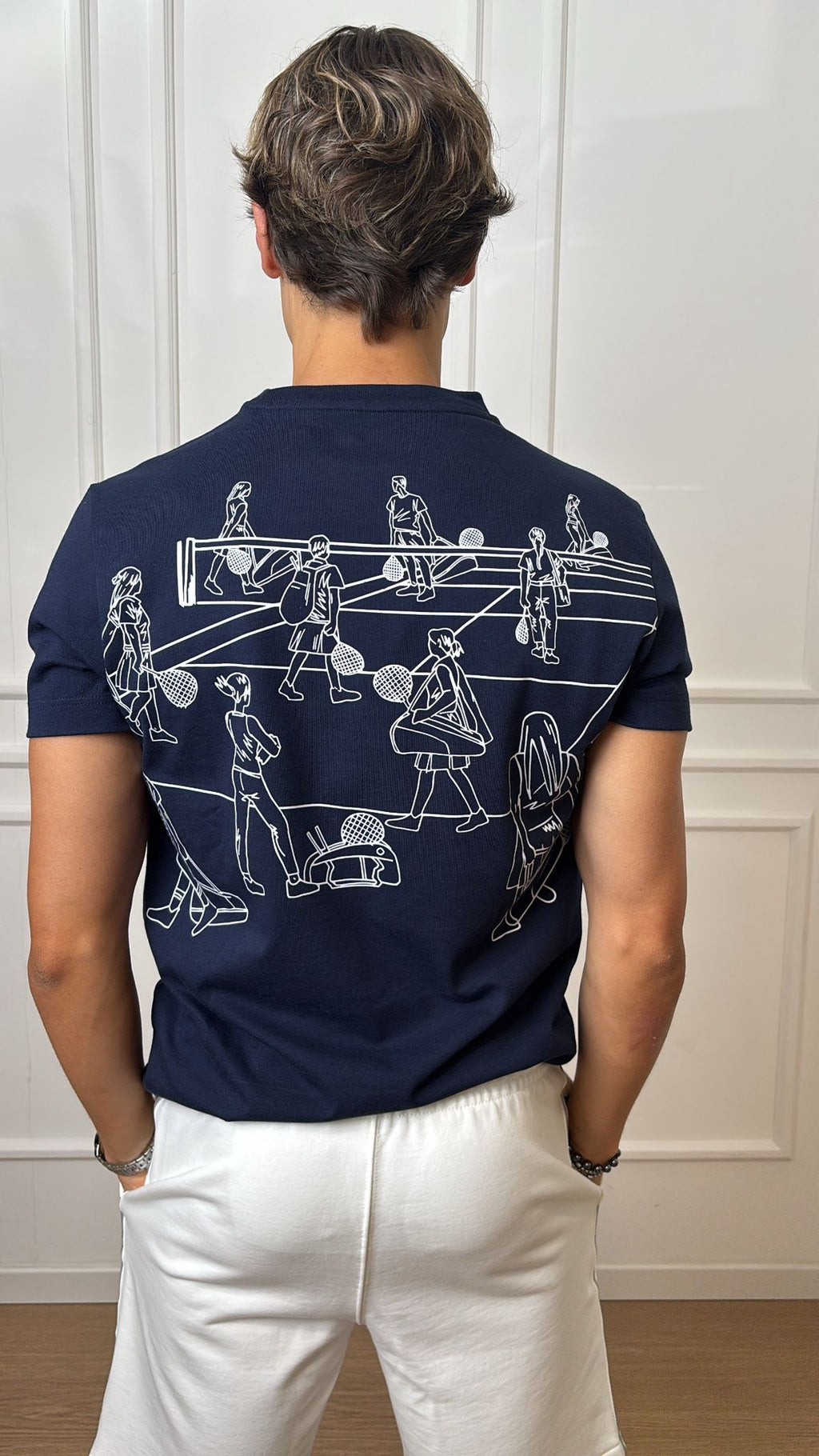 T-Shirt tennis Lacoste th0147 166