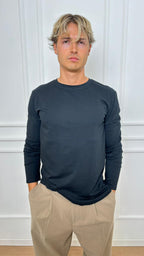 T-Shirt manica lunga Imperial T8406AI02 nera