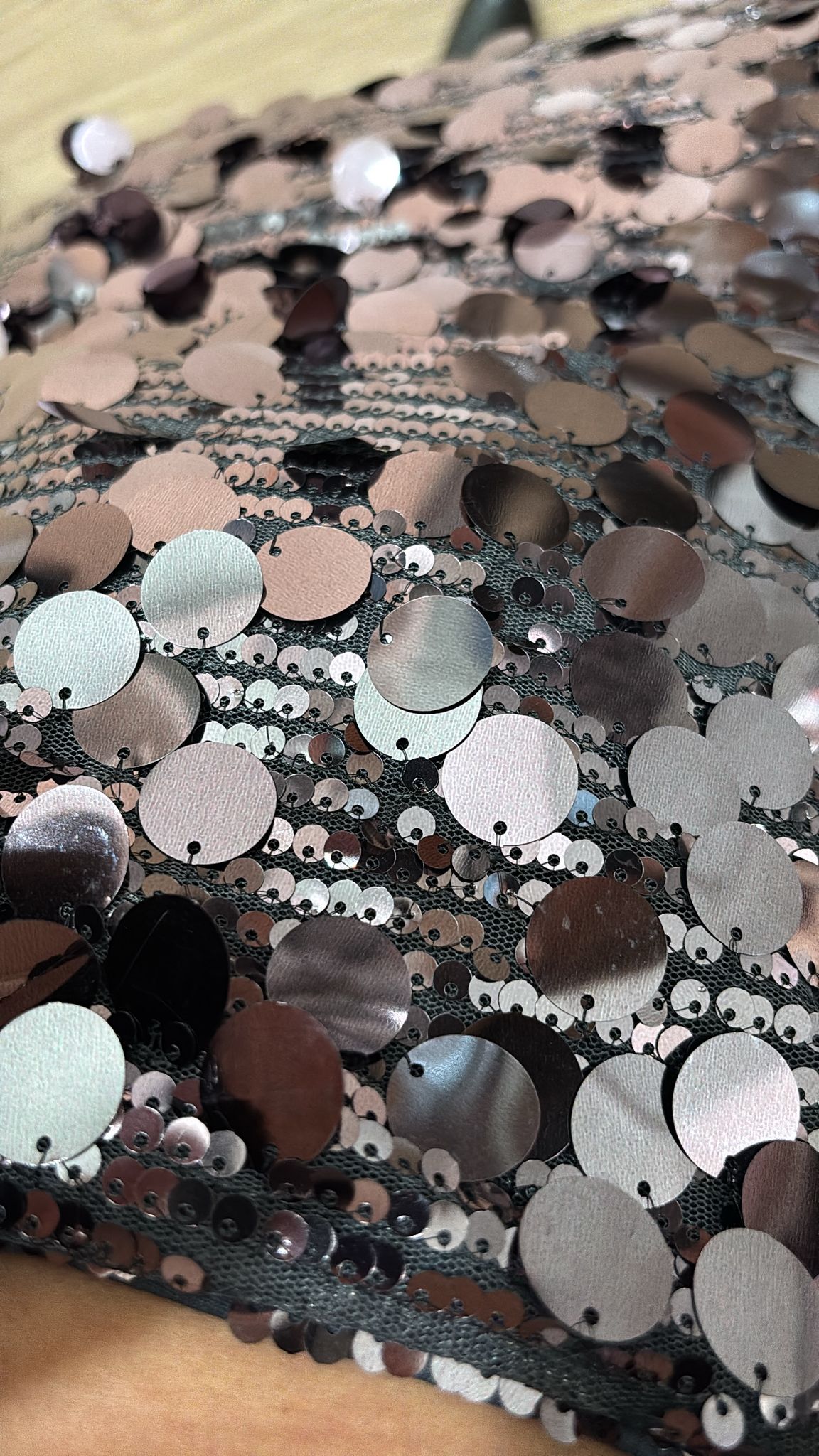 Gonna pailettes jadel Only Grigia