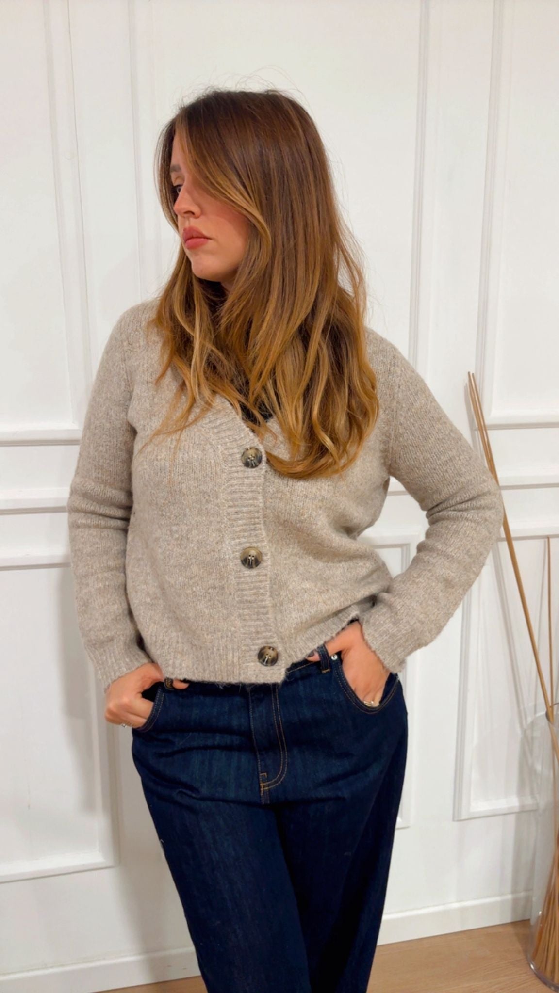 Cardigan bottoni Zoey Only