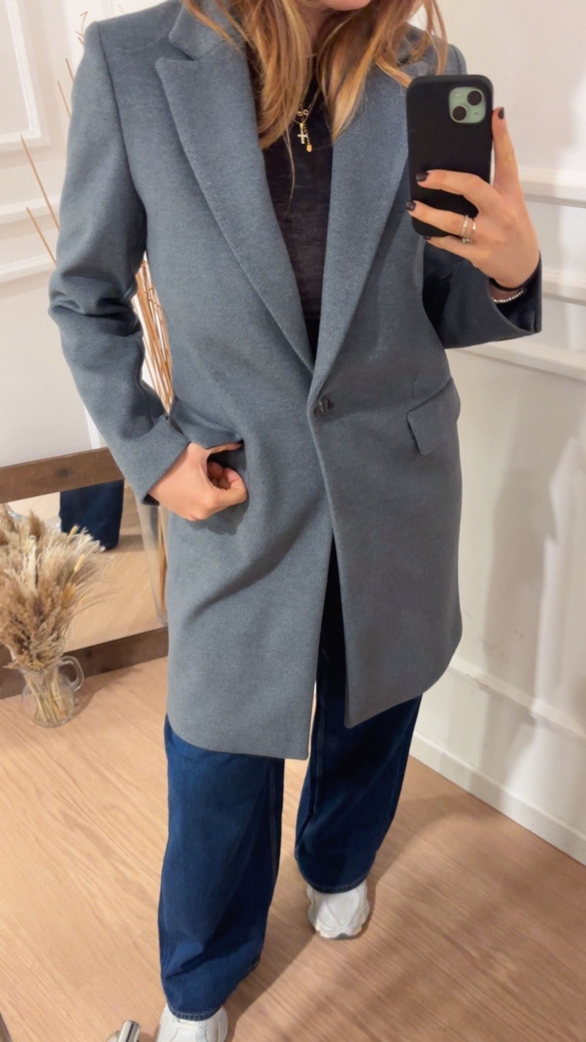 Cappotto slim Dixie K845Y019 Grigio