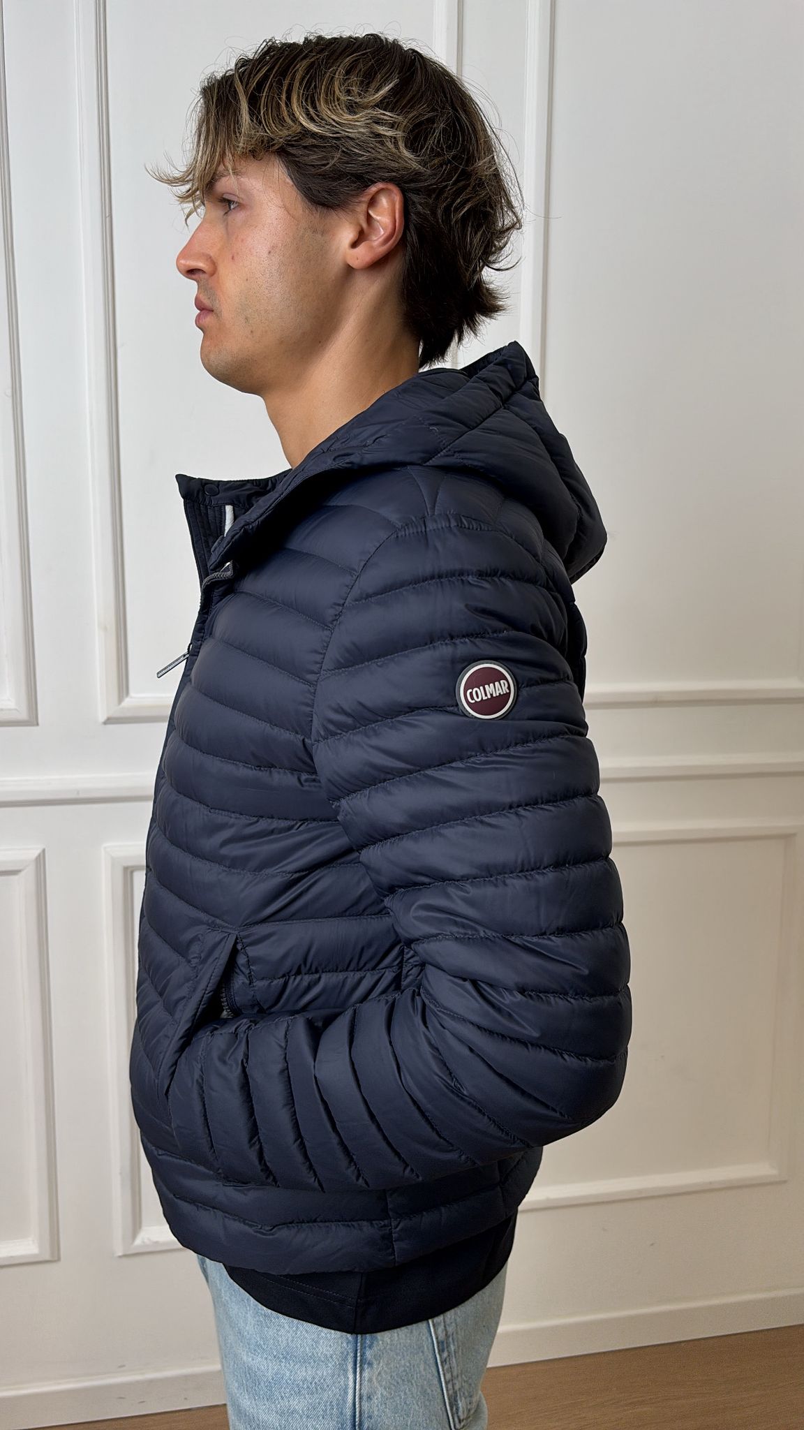 Piumino leggero cappuccio Colmar 1245 8VX