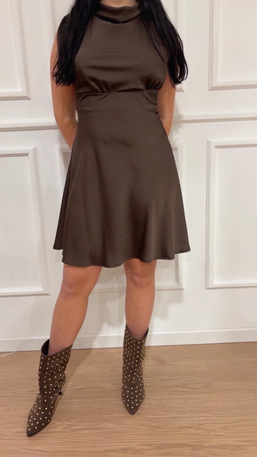 Abito raso Le Streghe A25DD712 moro