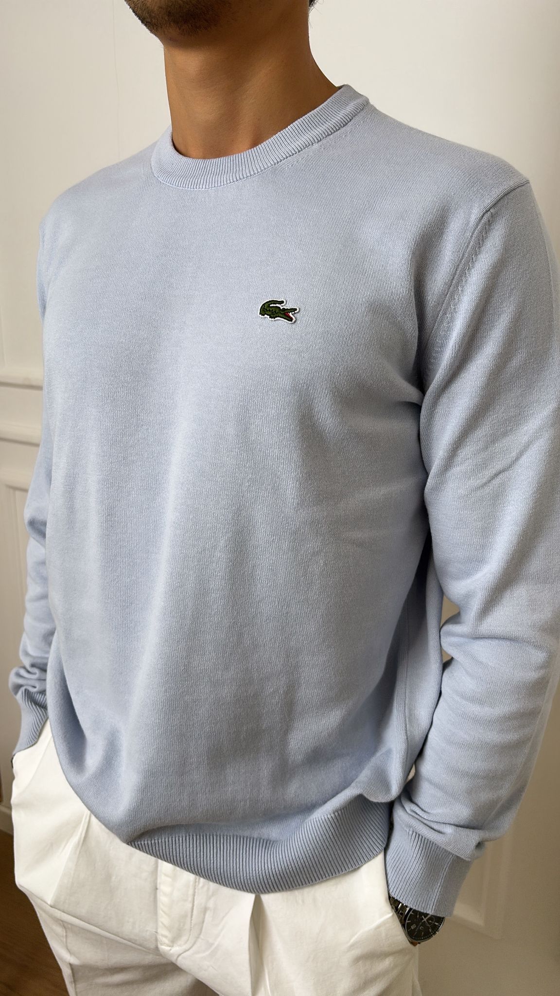 Maglione in cotone Lacoste AH0128