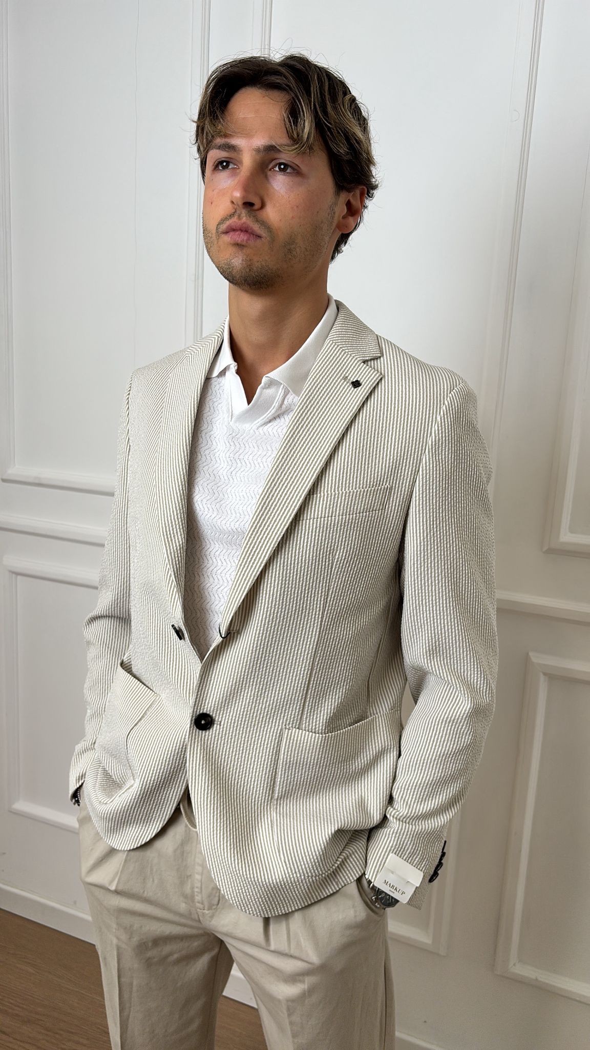 Blazer gessato MarkUp MK1960163