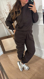 Pantalone felpato Only Best 15357504 Cioccolato