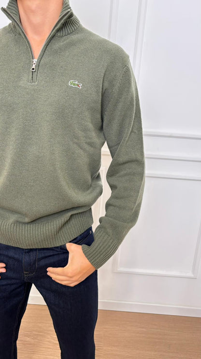 Maglia mezza zip Lacoste AH3052 E9F