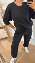 Pantalone felpato Only Best 15357504 Nero