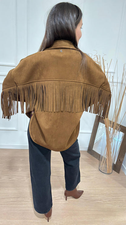 Giacca suede con frange Dixie JDESKCS