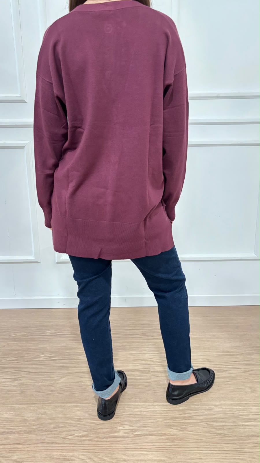 Cardigan a V over Ragno DQ64TI