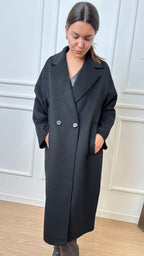 Cappotto ovetto over Vicolo TF0003 99 nero