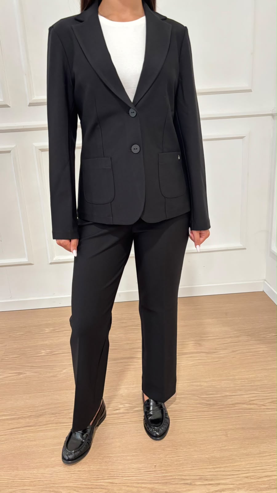 Blazer corto in compact jersey Ragno DO23GA
