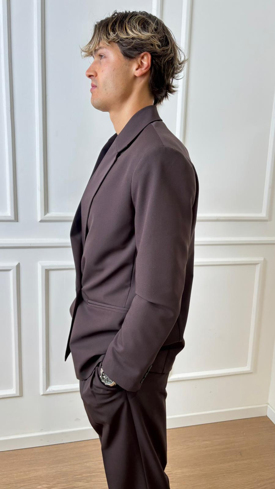 Blazer doppiopetto Imperial JZ1MLBQ Caffè