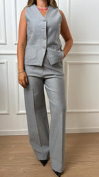 Pantalone Palazzo Ragno DL20PA 135 Melange